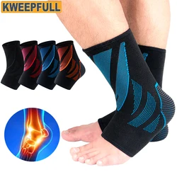 1Pcs Ankle Brace Compression Support Sleeve for Women Men, Ankle Compression Socks for Plantar Fasciitis, Foot & Ankle Swelling