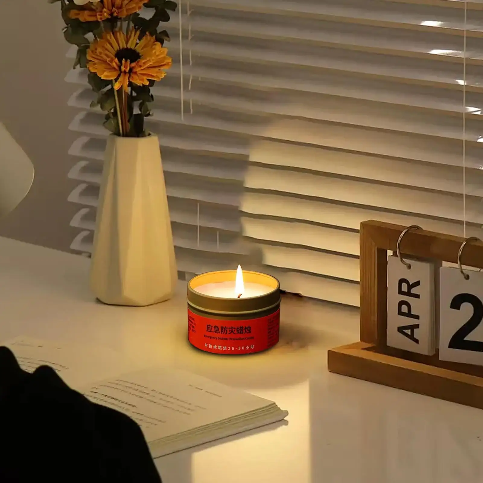 Emergency Candles Windproof S mokeless Disaster Prevention Emergency Supplies No Electricity Lighting For Home Outdoor Camping