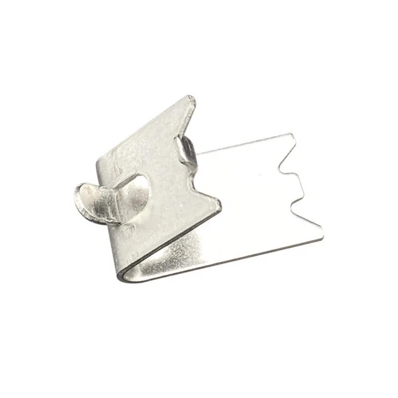 Refrigerator Buckle Compartment Rack Stainless Steel Clip Refrigerator Display Cabinet Thickened Buckle Freezer Accessories