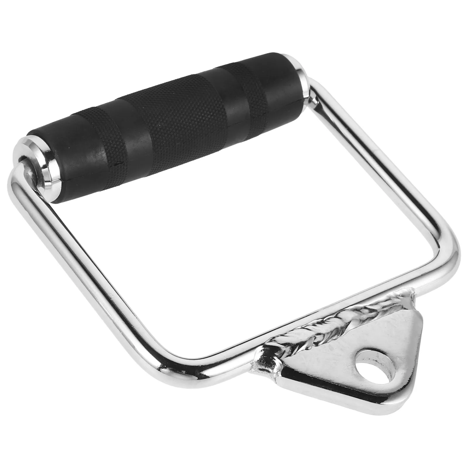 Cable Handles Gym Equipment Ergonomic Steel Tube Fitness Attachment for Pulldown Workout Handles Exercise Machine Accessories