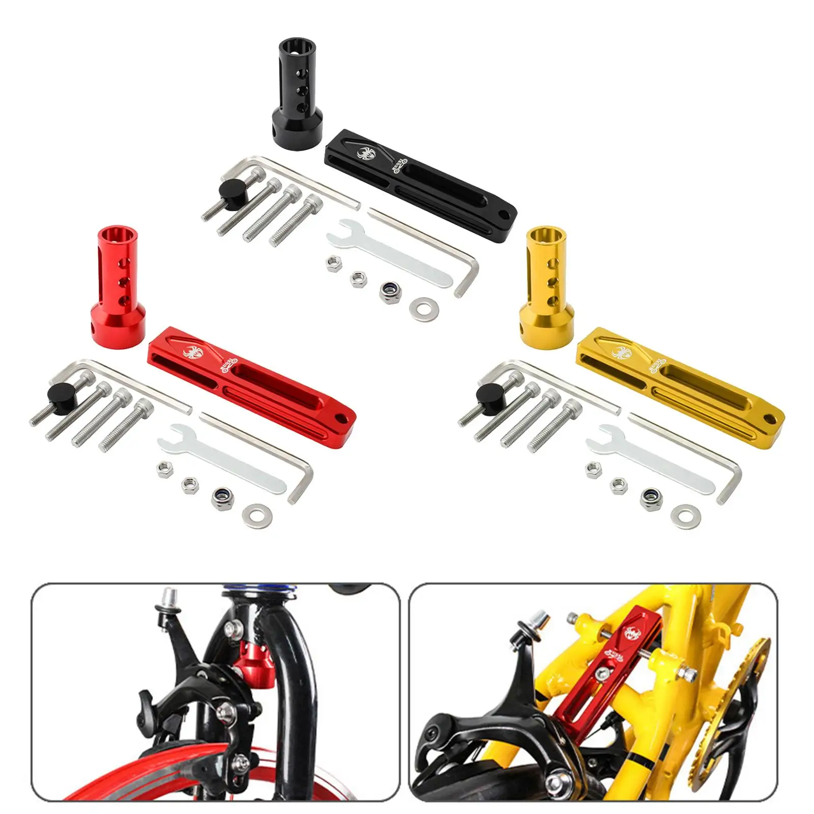 

Переходник для тормоза V в C, крепление-конвертер, преобразующее крепление для дорожного велосипеда, переходная стойка для тормоза C-типа, кронштейн, аппаратные аксессуары