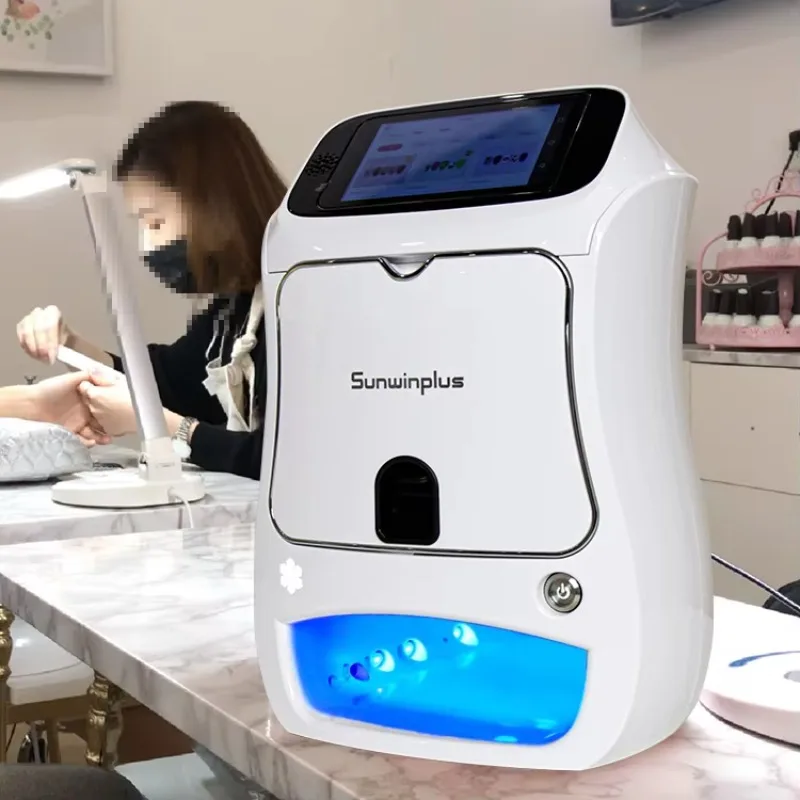

Nail Printer Finger DIY Print Art WIFI Automatic 3D Art Designs Finger Nails Printing Machine for Salon Use