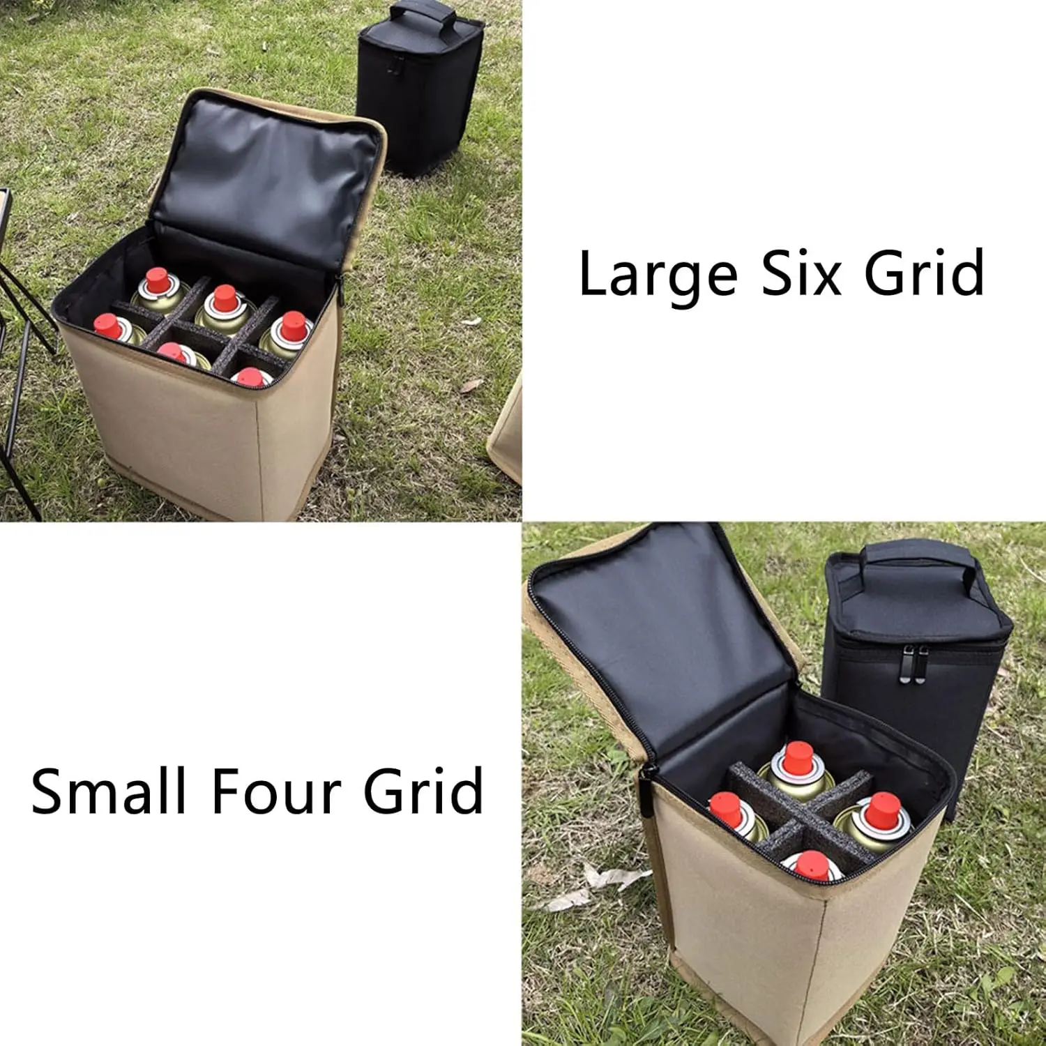 Camping Tanks Storage Bag Portable Fuels Cylinder Protective Case Camp Light Carrying Bag Camping Accessories image 2