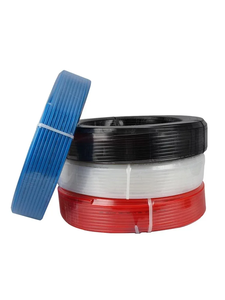 PA Nylon Tracheal Tube High Temperature & High Pressure Resistant Acid-Alkali Polyamide Tube 4/6 Inner Diameter X 1/8/10 Length