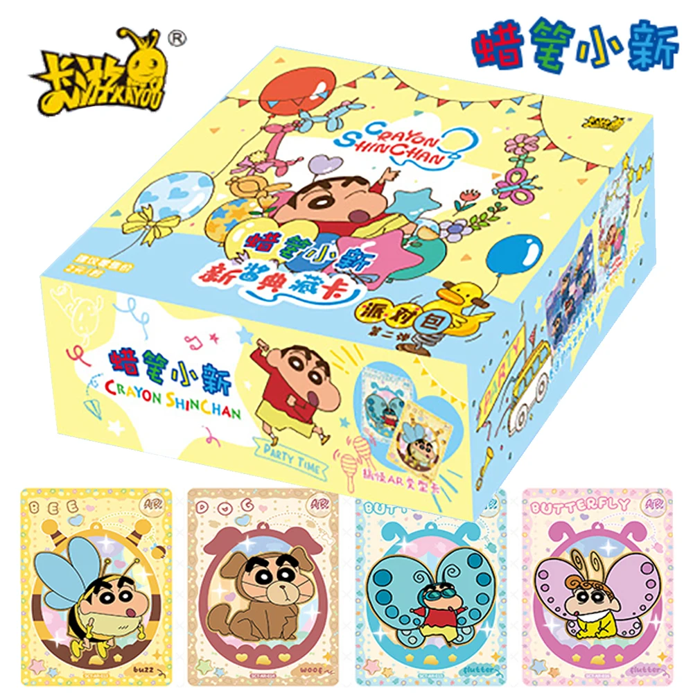 

Wholesale Crayon Shin-chan Card For Child Popular Fun Anime Kazama Tōru Shinnosuke Nohara Limited Game Collection Card Kids Toys