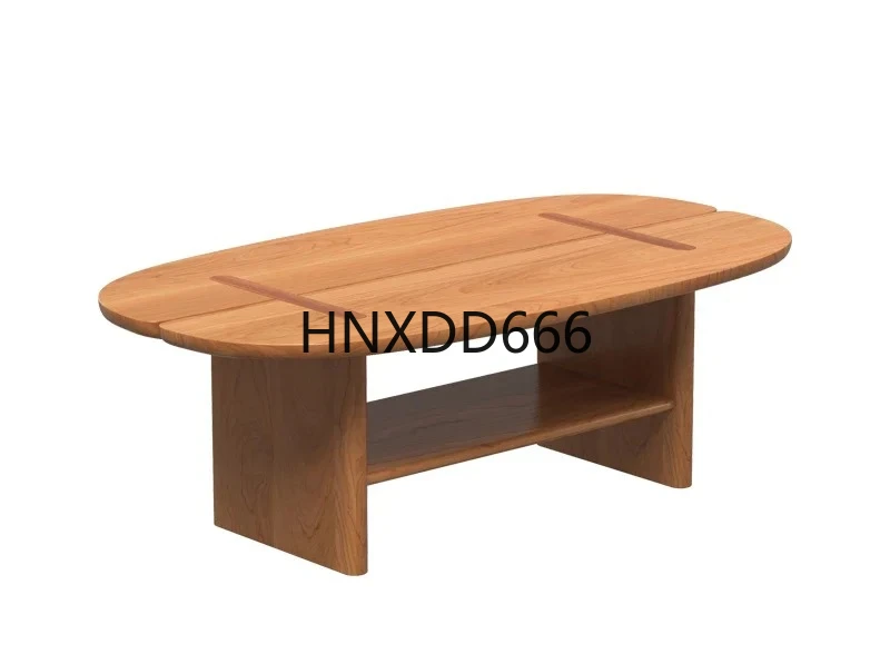 

Nordic Solid Wood Coffee Table Small Apartment Living Room Small Size Coffee Table Cherrywood Japanese Petal Coffee Table