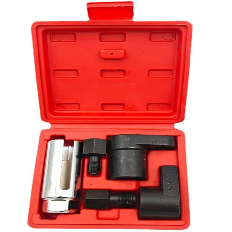 

5pcs /3pcs Oxygen Sensor Wrench Kit for Auto O2 Socket Removal Install Offset Vacuum Sensor Socket Thread Chaser Tool