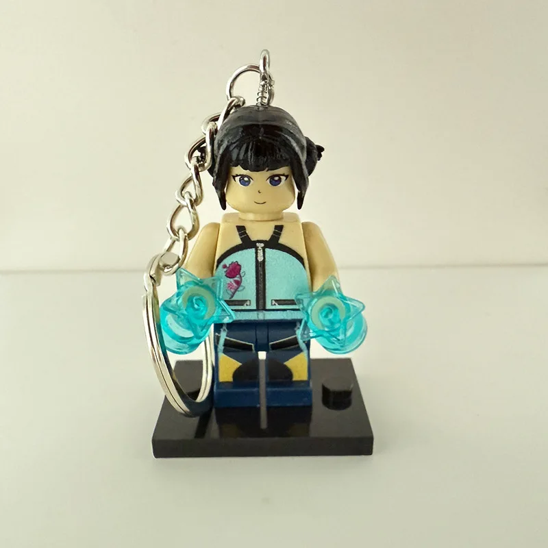 Building Blocks Rumi Doll Pendant KeychainNew KPop Demon Hunters