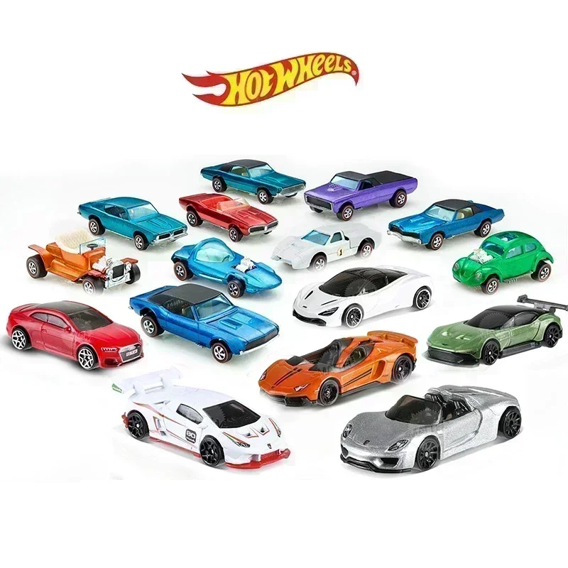 Original Hot Wheels 72 Style Mini Car Diecast 1/64 Metal Race Car Sport Vehicle Model Kids Toys for Boys Brinquedo Birthday Gift