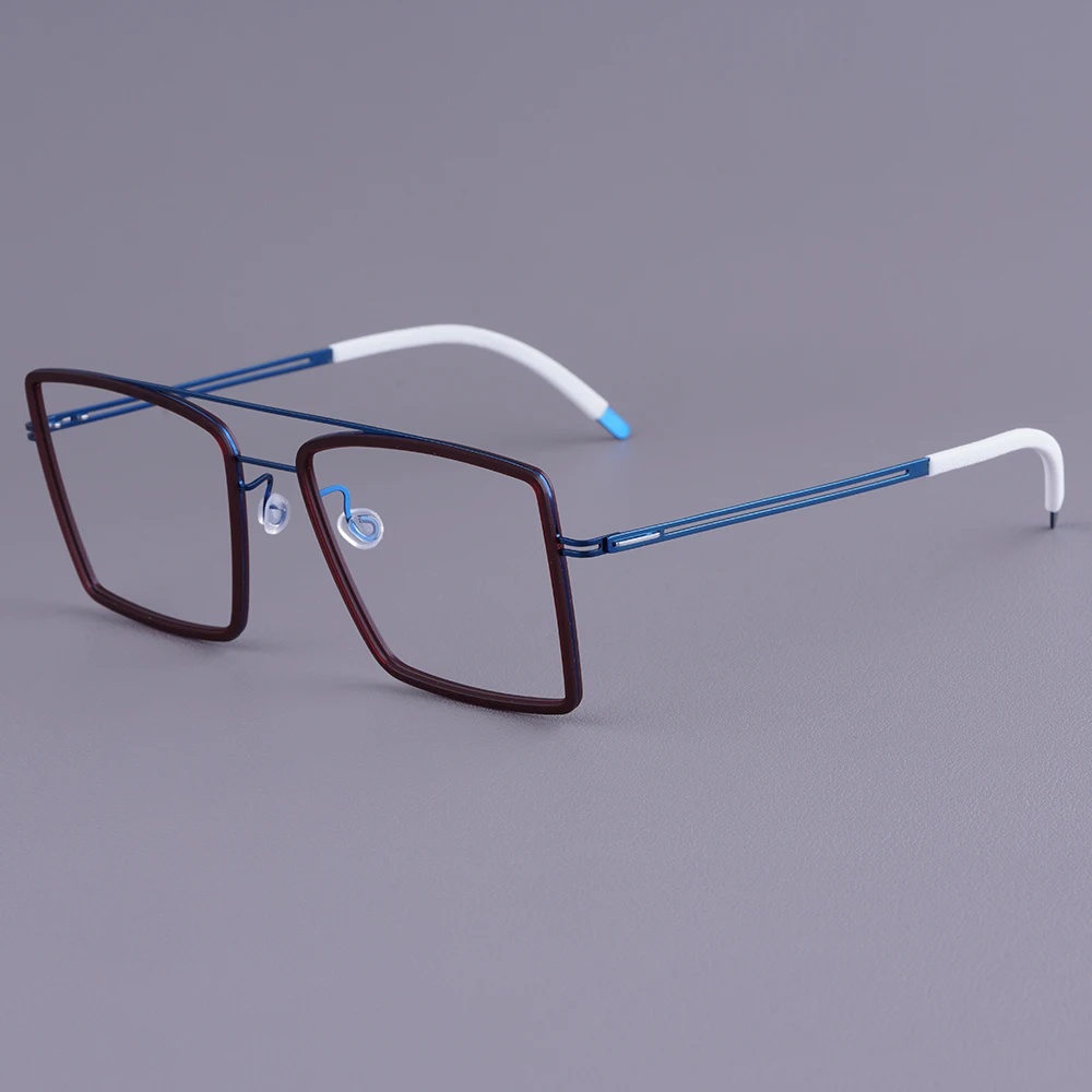 

Мужские ретро-очки 165 мм с двойной оправой для большой головы, для полных лиц, очень широкие, титановые, мужские очки для широкого лица