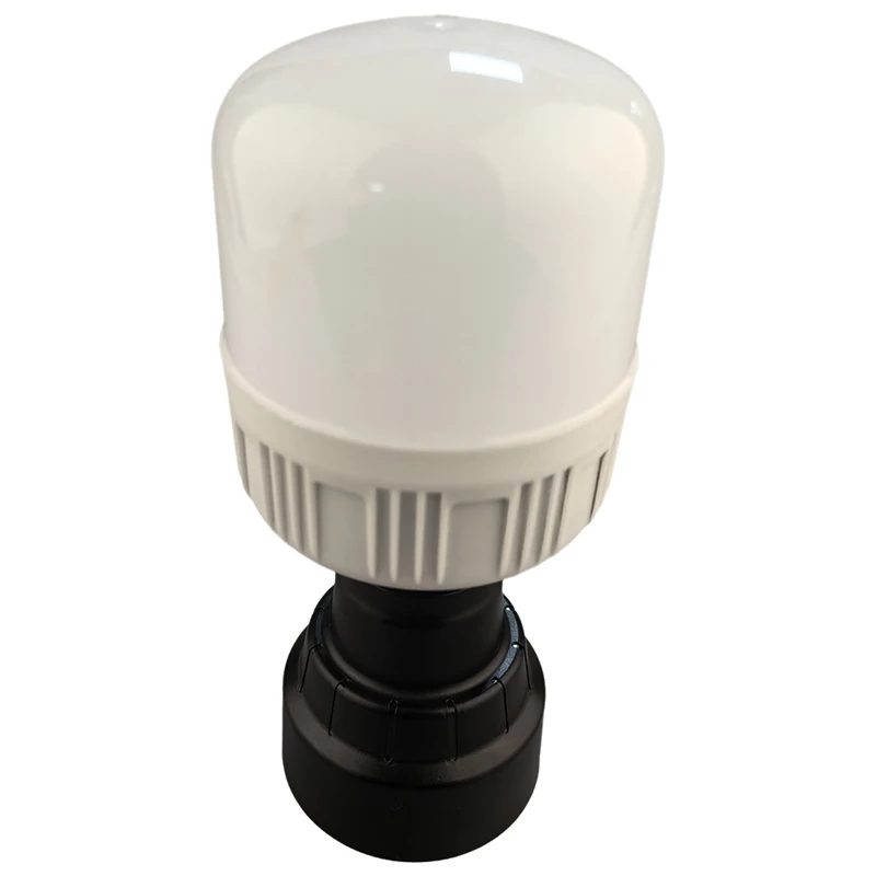 E27 Bulb Socket Adapter With 12V/12W 1300LM E27 Screw LED Light Bulbs LED Work Light For Milwaukee 12V M12 Battery