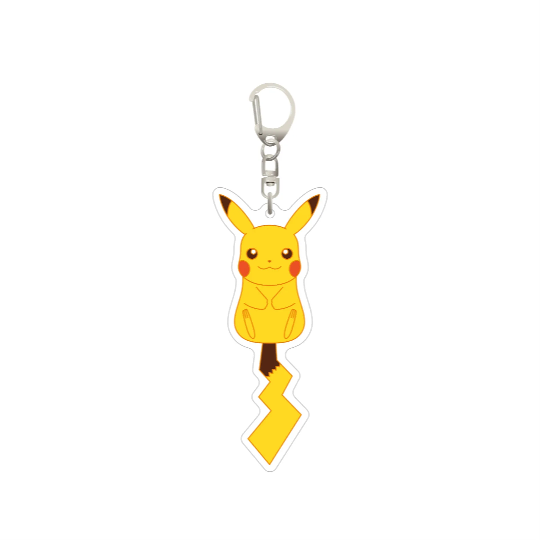 Pokemon Pikachu Squirtle Gengar Anime Acrylic Friends Gift Girl Pendant Jewelry Cute Creative Keychain Key Ring Bag Charms