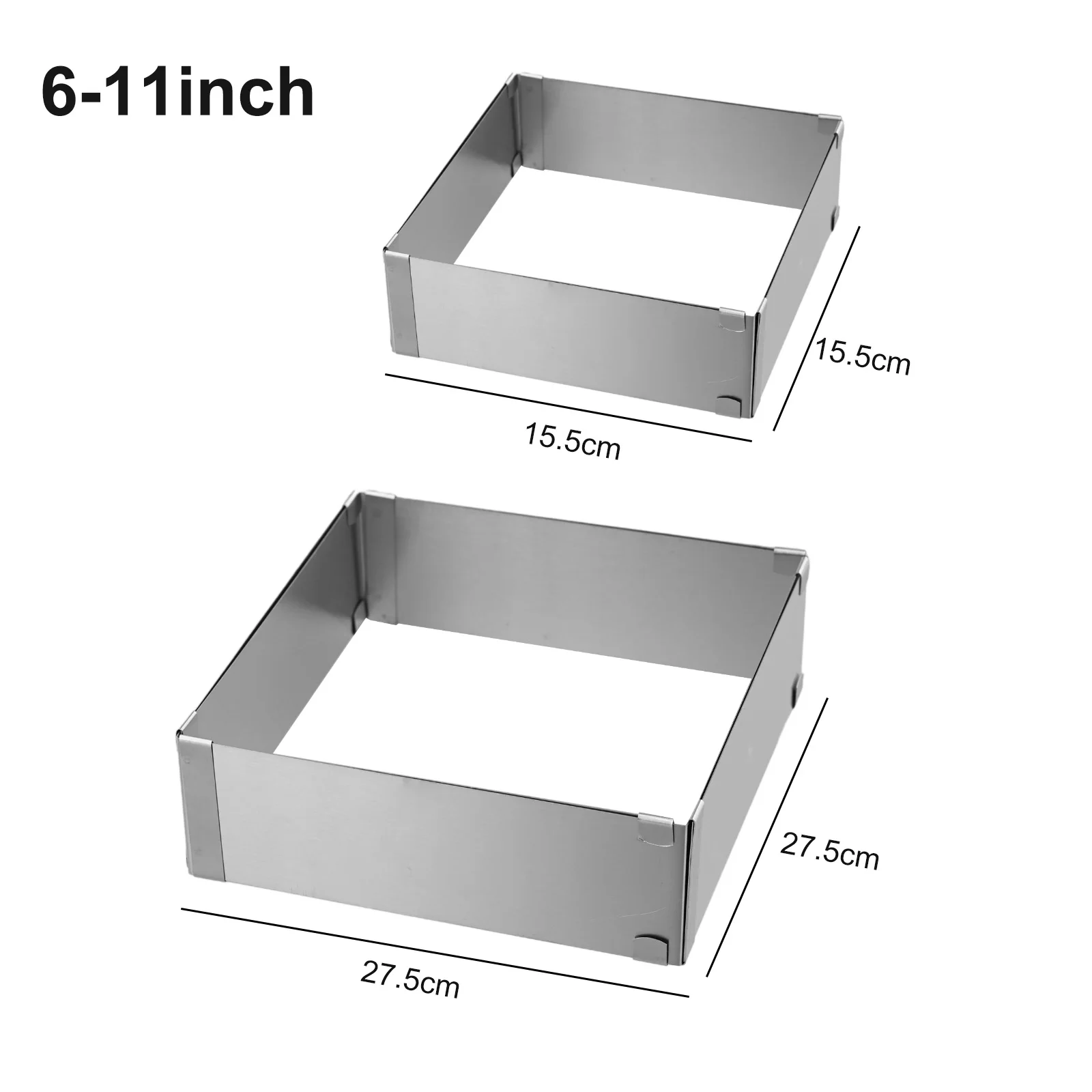 Baking Enthusiasts Baking Classes Adjustable Mousse Ring Multi-purpose Design Tilt Adjustment Handle Versatile Home Baking