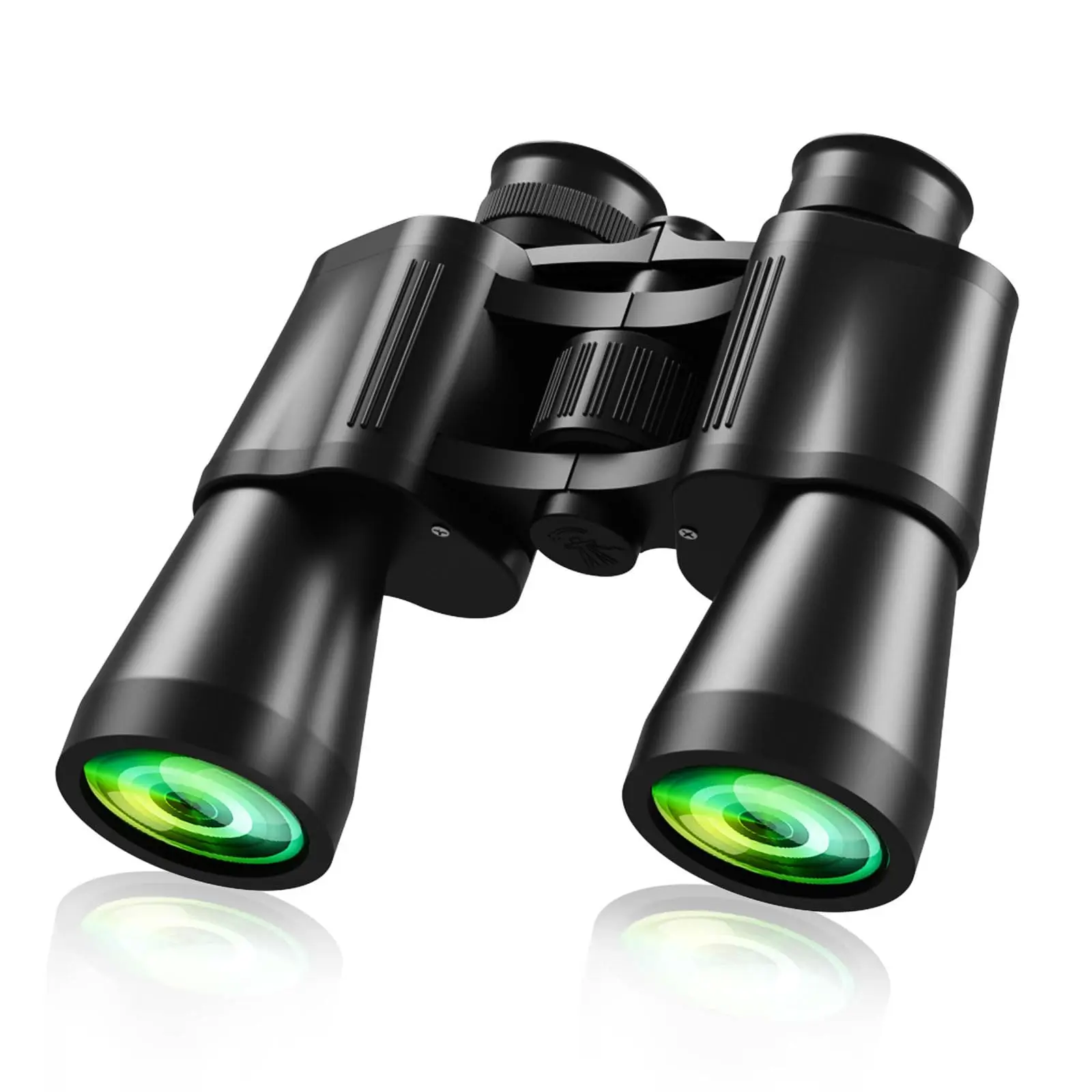 Jumelles haute puissance 10x50 mm, objectif large de 50 mm, adaptées aux activités de plein air, à l'observation des oiseaux, aux concerts, aux événements sportifs