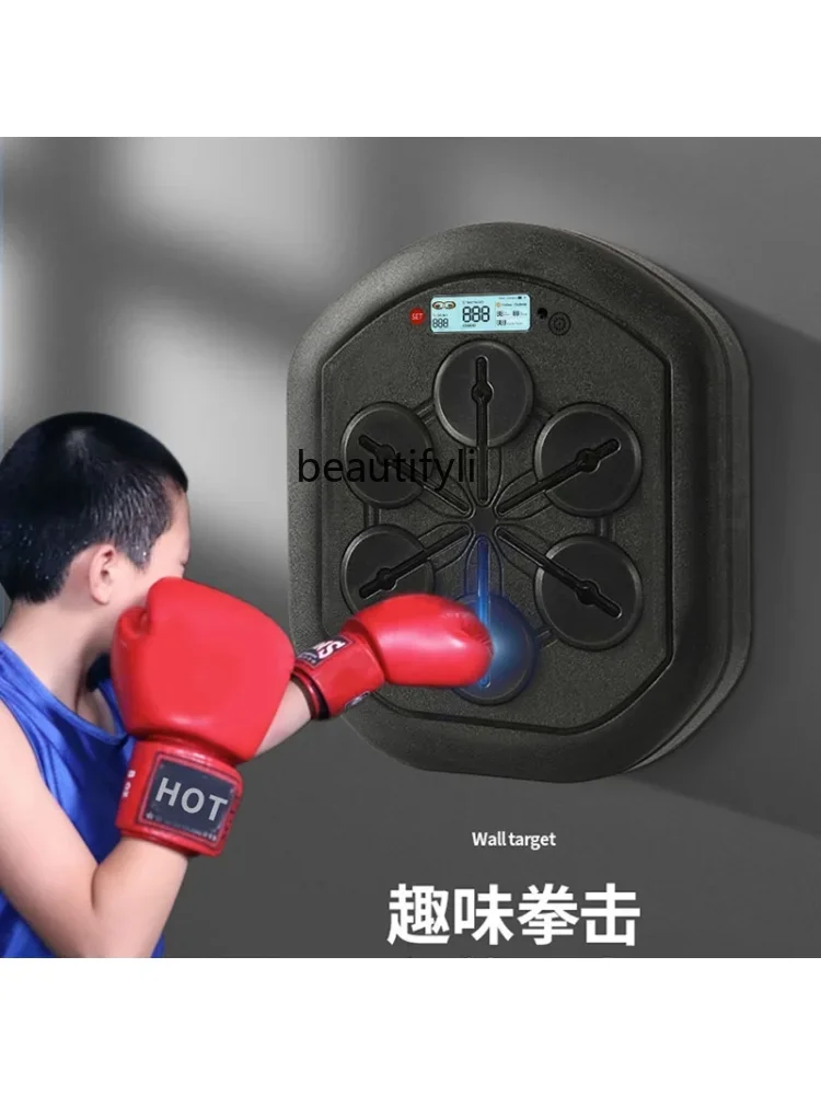 Smart Music Boxing Machine Electronic Boxing Reaction Target Beat Rhythm Wall Target Training Equipment Boxing Version