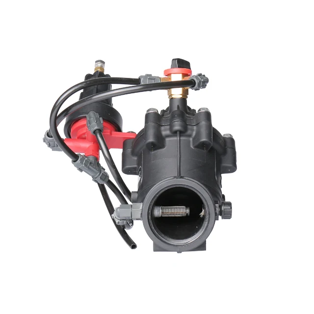 Valvola di controllo del flusso d'acqua in plastica per sistemi di irrigazione da 2025, elettrovalvola anticorrosiva durevole da 12 V