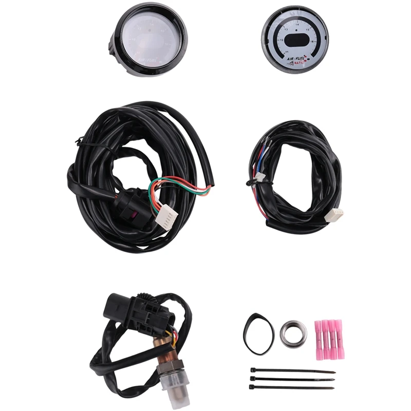 

Hot-A80P-30-4110 UEGO Wideband O2 Air Fuel Ratio Gauge AFR 52Mm With 4.9 LSU Sensor