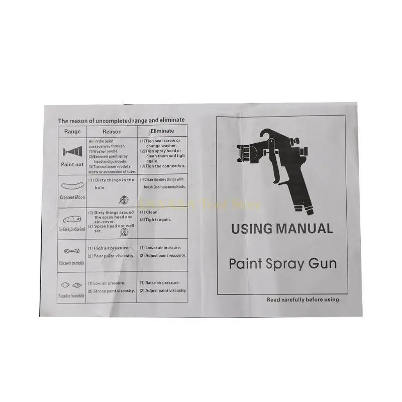 

A2BE 1.5mm Nozzle Automotive Painting Tool Multifunction for Car Furniture