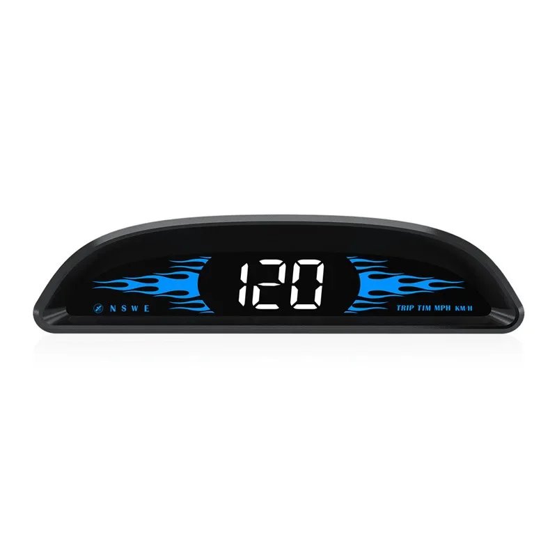 G2 car HUD high definition head-up display outdoor off-road speed guide HUD display obd2 display  tesla model 3 accessories