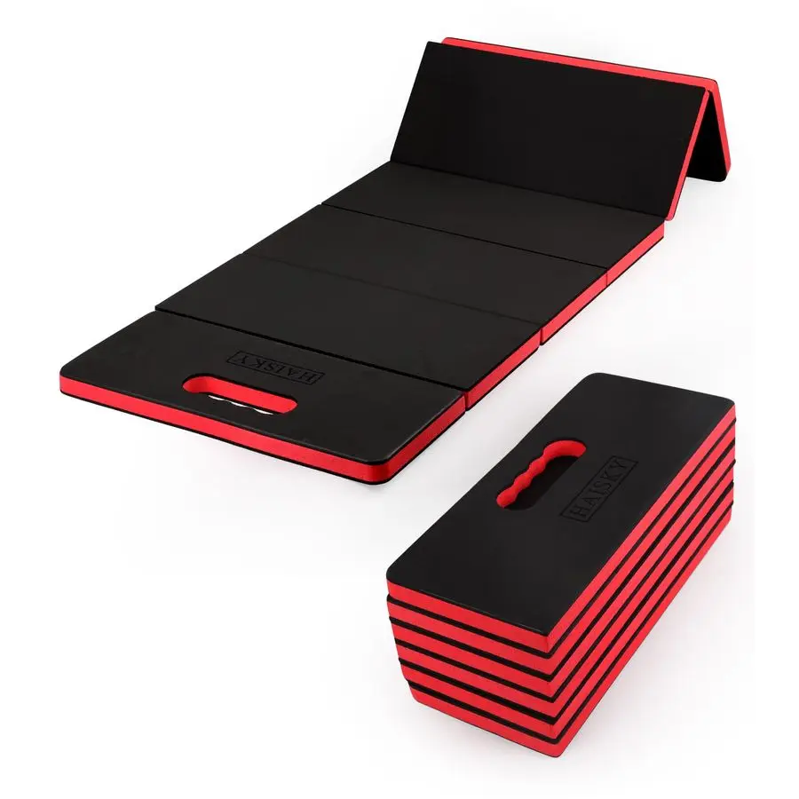 

Толстый наколенник для работы под машину, 47,2 17,7 1,2 портативный складной коврик для механика из ЭВА для гаража, садоводства, двора, работы