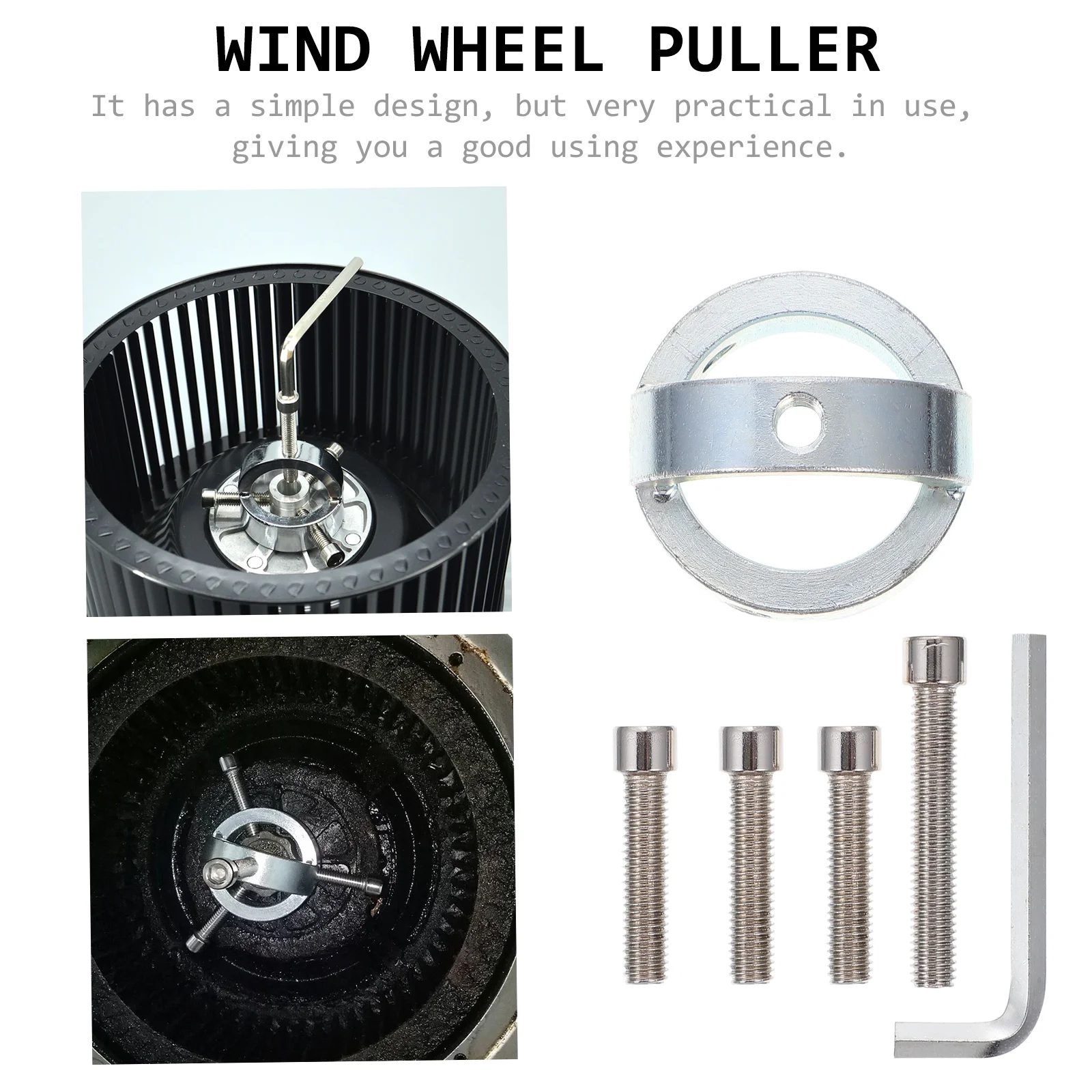 Water Pump Impeller Puller Kitchen Maintenance Tools Wheel Removal Tool Fan Puller Tool Fan Wheel Puller Wheel Remover