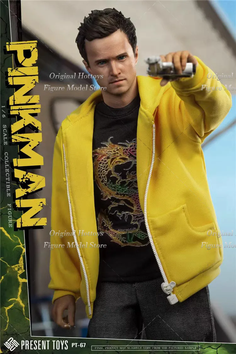 PRESENT TOYS PT-sp67 1/6 Scale Men Soldier Aaron Paul Breaking Bad Jessie Pinkman Full Set 12-inch Action Figure Model Gifts