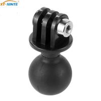 Plastic 25mm Ball Head Adapter Mount Fixed Bracket for Gopro 13 12 Insta360 X4 OSMO RAM Mount Bicycle Mobile Phone GPS Stand