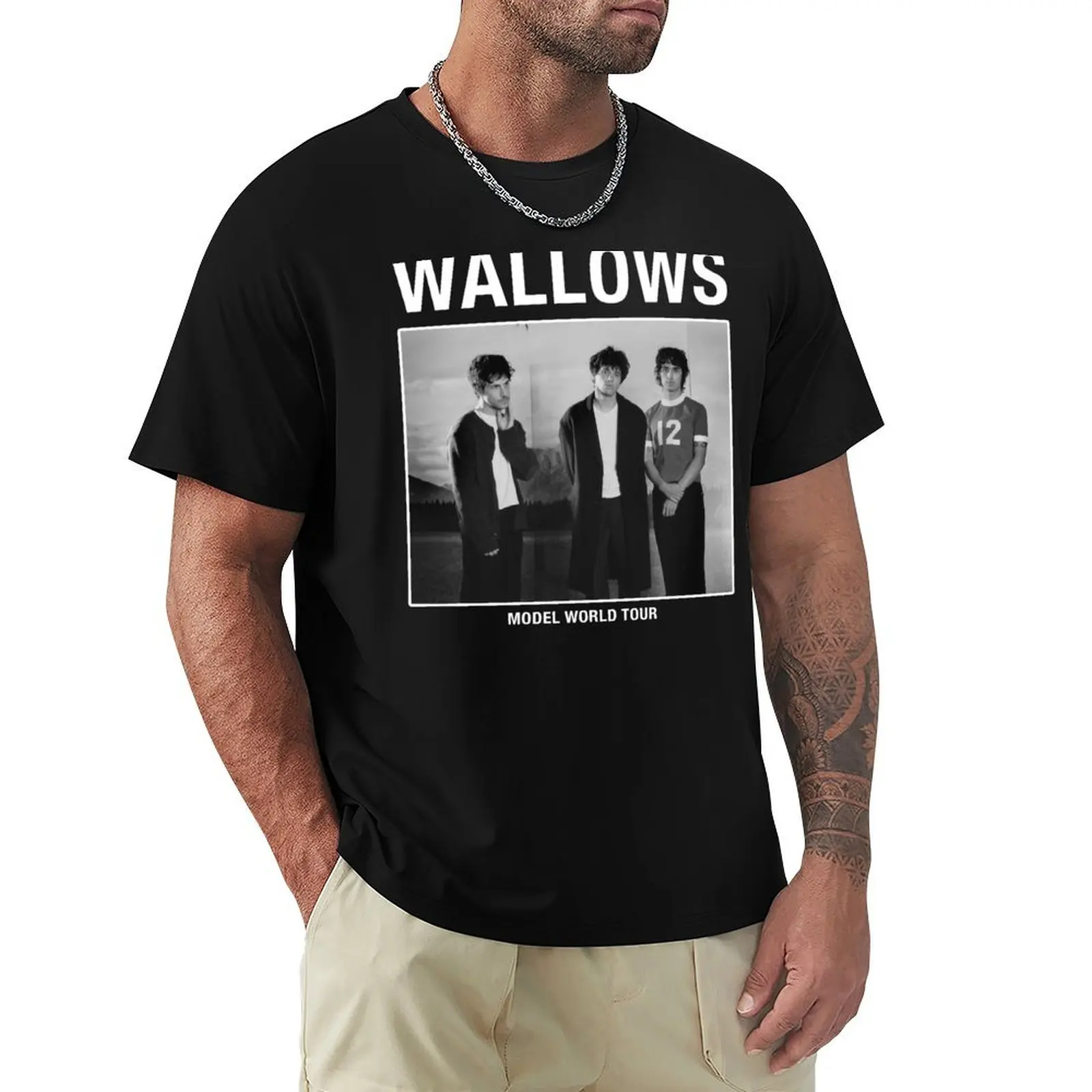 

Wallows Model World Tour T-Shirt Sports Casual Breathable Tee Shirt
