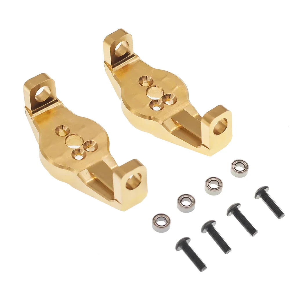 Traxxas TRX4 TRX6 Brass Heavy Duty Counter Weight Set Portal Drive Axle Housing Bumper Mount for 1/10 RC Cwawler Upgrade Parts