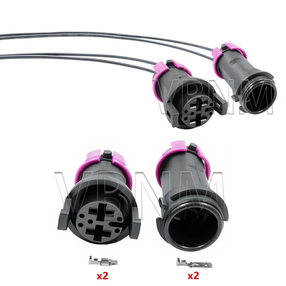 

2 Pin 813972926 813972923 813971956 443972614 Car Fog Light Wire Socket Waterproof Auto Shut-off Solenoid Valve Plug