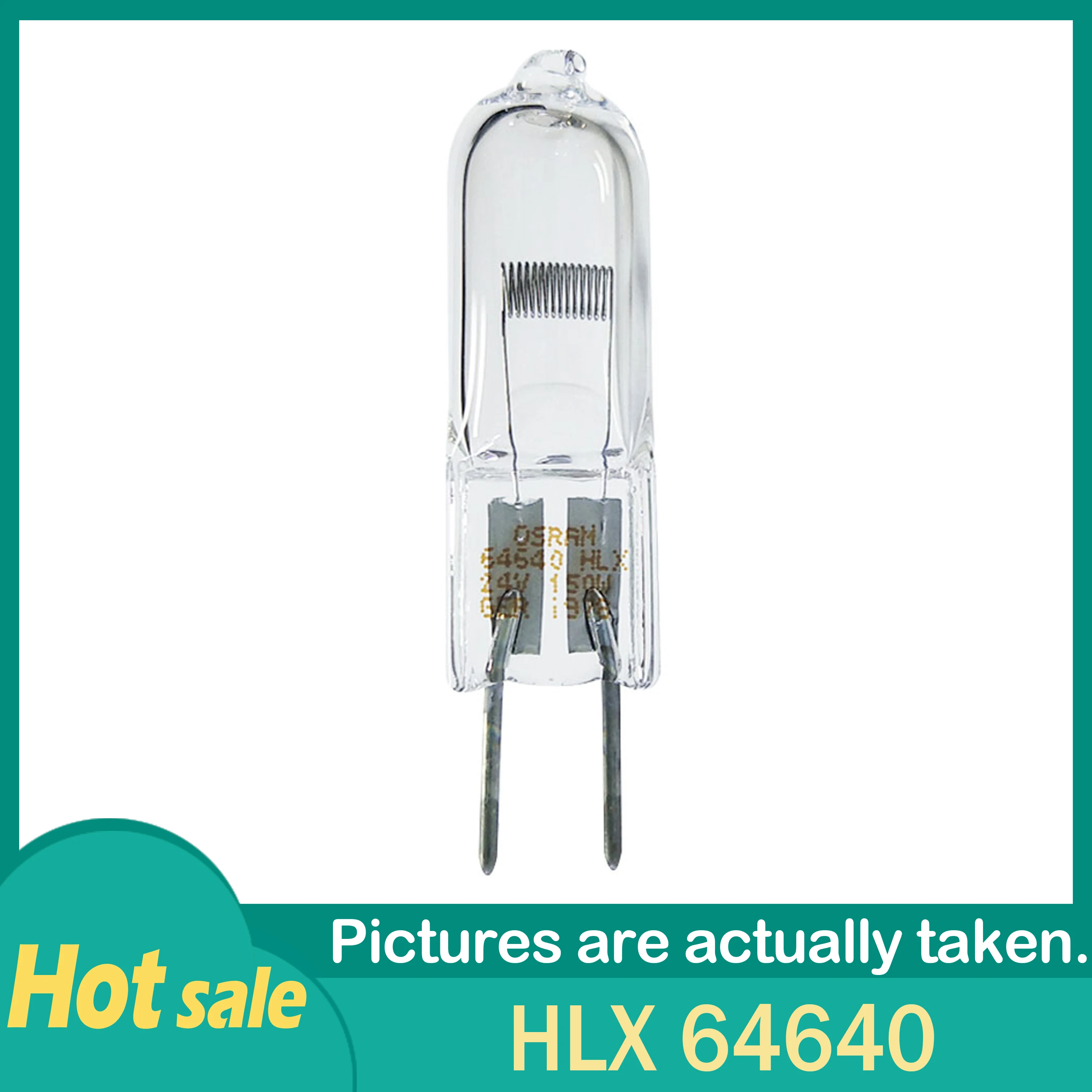 10pcs/Lot HLX 64640 24V 150W G6.35  64638 24V 100W Sensor