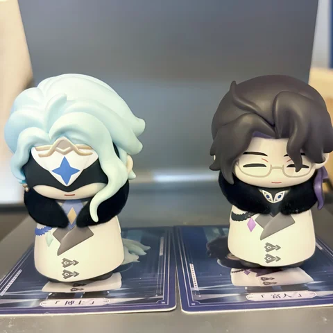 Hot Selling Genuine Genshin Impact Fatui Harbingers Chibi Blind Box Figurines Merchandise Doll Ornament Surprise Trendy Toy Gift