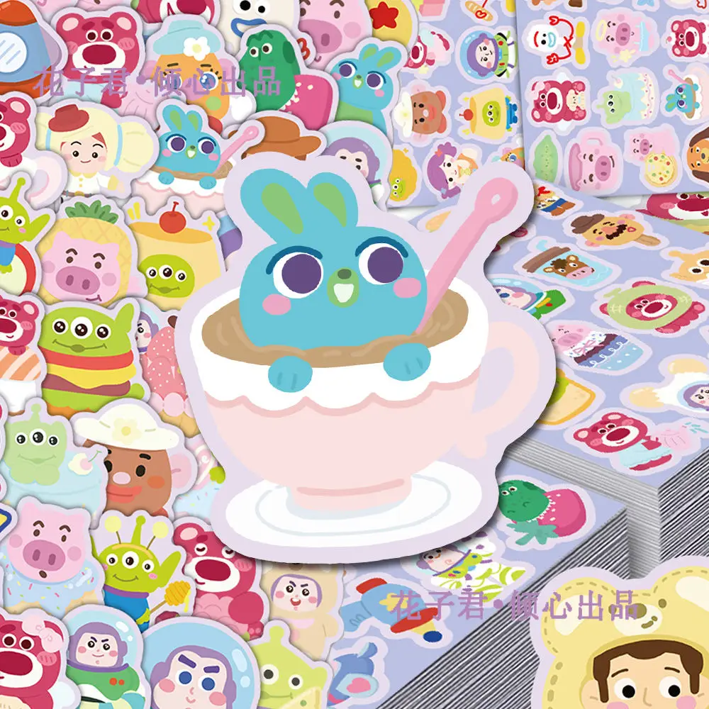 103 pezzi Disney Cartoon Toy Story Alien Graffiti adesivi decalcomanie divertenti per diario fai da te telefono portatile adesivo impermeabile giocattoli per bambini