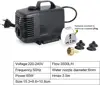 EU 재고 있음 ER20 수냉식 스핀들 키트, 수냉식 스핀들, 2.2kw 인버터, 80mm 스핀들 브래킷, 75w 워터 펌프 6