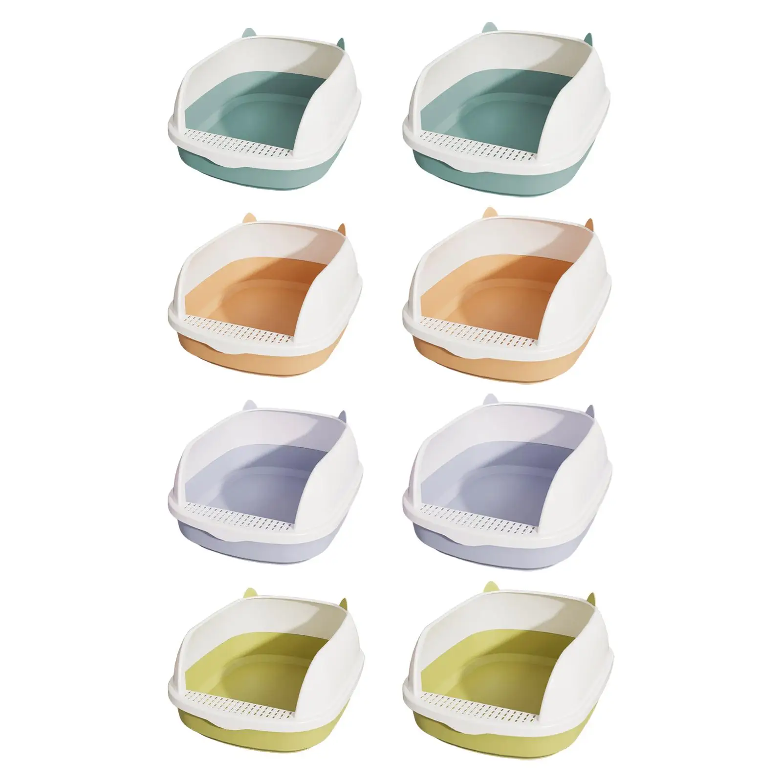 Cat Bedpan Cat Potty Toilet for Small Animals Pet Supplies