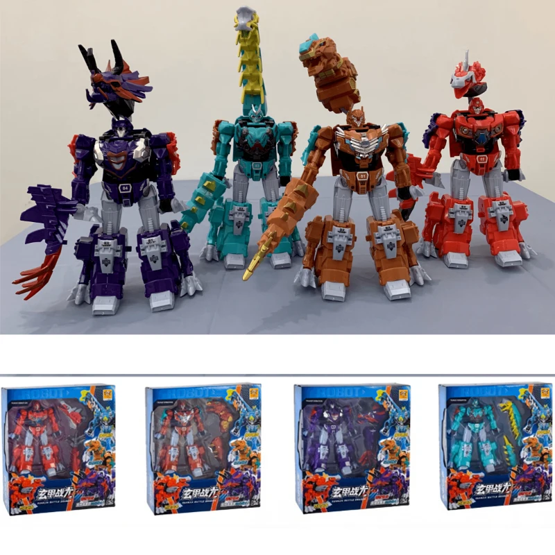 

2025 New Dinosaur Deformation Robot Toy Convertible Action Figure Plastic Model Robot Toys Anime Movie Series Children Gift
