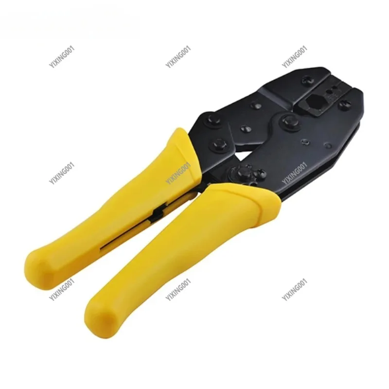 Crimping Tool for Coaxial Cables: Yellow Crimper for RG8, RG11, RG213, LMR400, RG316, RG174, SMA N MCX - 336K