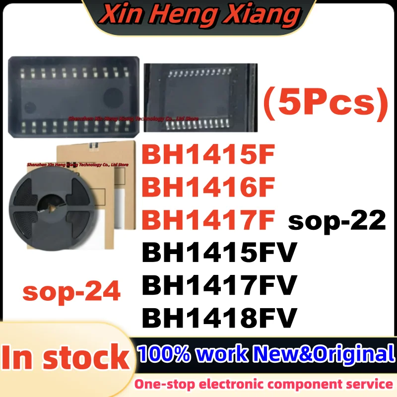 (5Pcs) BH1415FV BH1417FV BH1415F BH1416F BH1417F BH1418FV BH1415F-E2 BH1416F-E2 BH1417F-E2 BH1415FV-E2 BH1417FV-E2 BH1418FV-E2