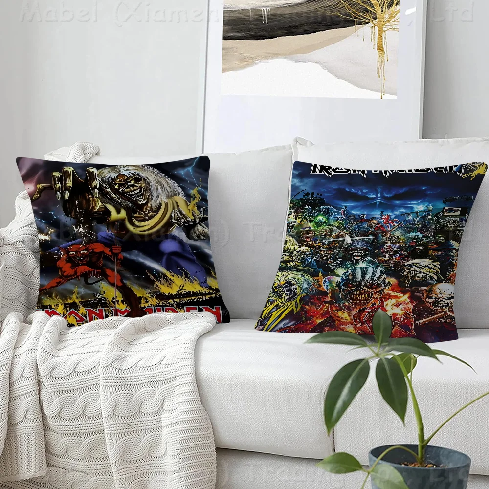 

I-Iron M-Maiden Cushion Cover 30x50 Polyester Sofa Cushions Decorative Throw Pillows Home Decoration Pillowcover