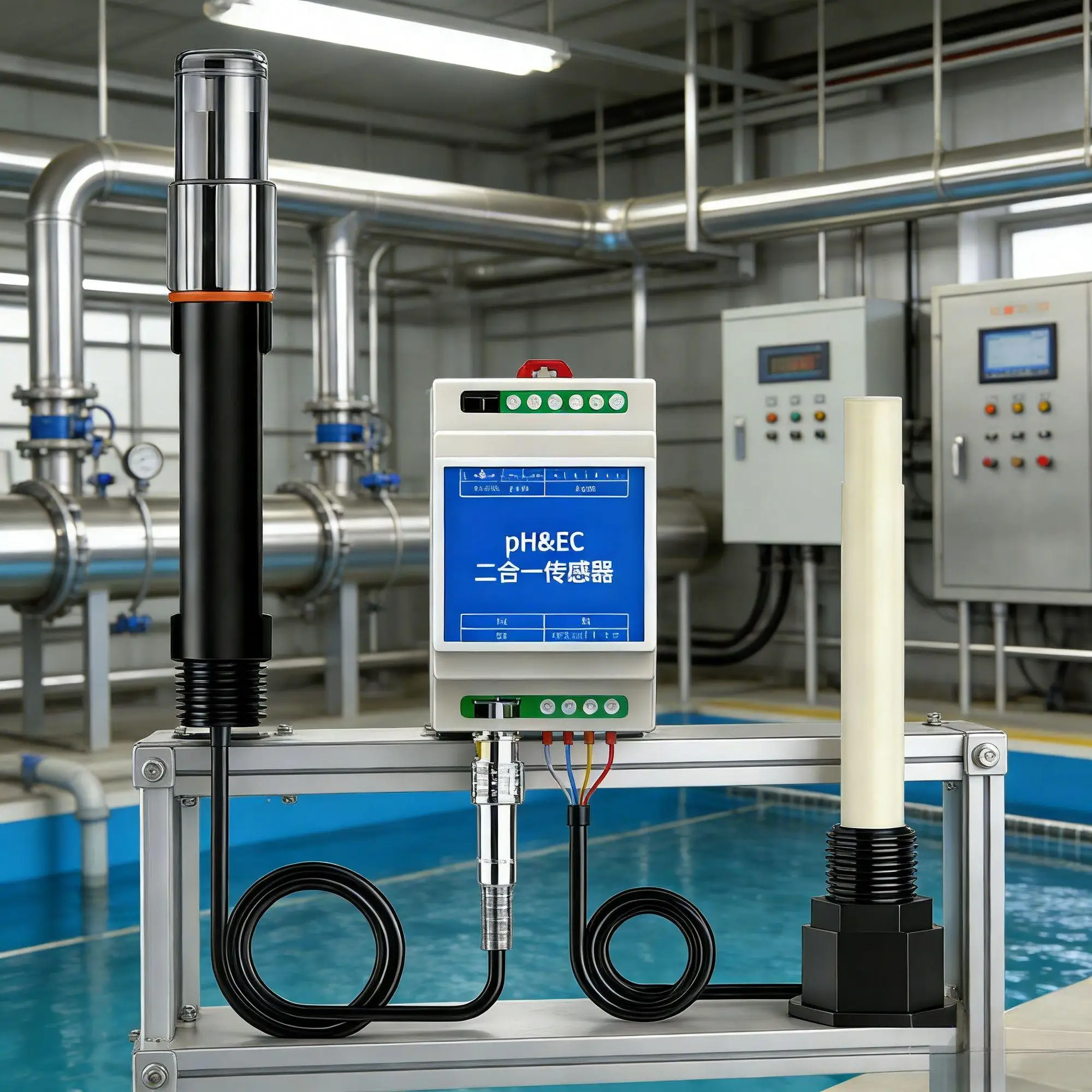 

RS485 2-in-1 EC/PH Water Quality Sensor for Agriculture & Aquaculture
