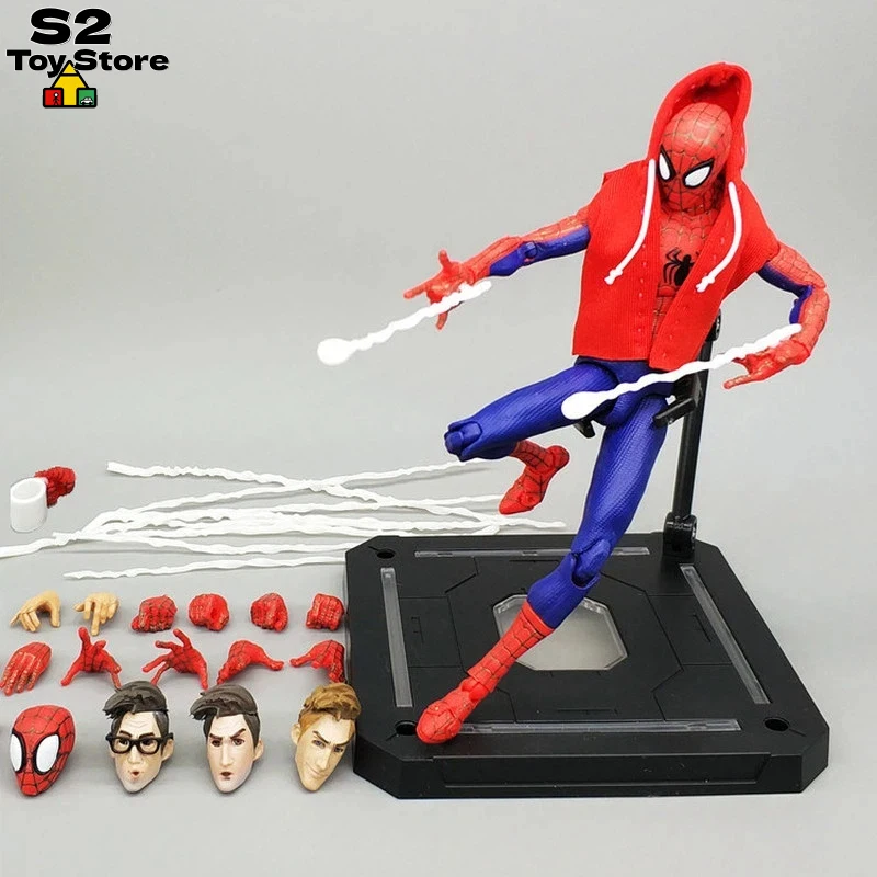 

Коллекционная фигурка «Человек-паук: Into the Spider-Verse Deluxe» с детальным дизайном, подарок для фанатов