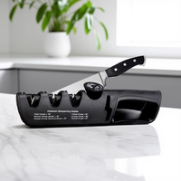 Knife Sharpener Angle Adjustable 4 Stages Scissors Sharpening Stone Professional Kitchen Grinder Knives Whetstone Sharpener Tool