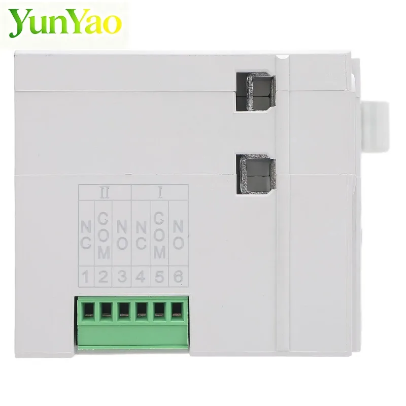63A2P Double Power Automatic Transfer Switch ATS Power Transfer Uninterrupted Power For Standard 35mm Rail PZ30 Distribution Box