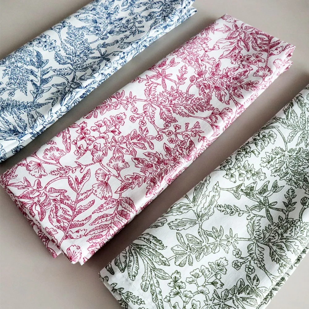 

100% Cotton Napkin Reusable Fabric Placemat Table Mat for Wedding Dinner Party Restaurant Kitchen
