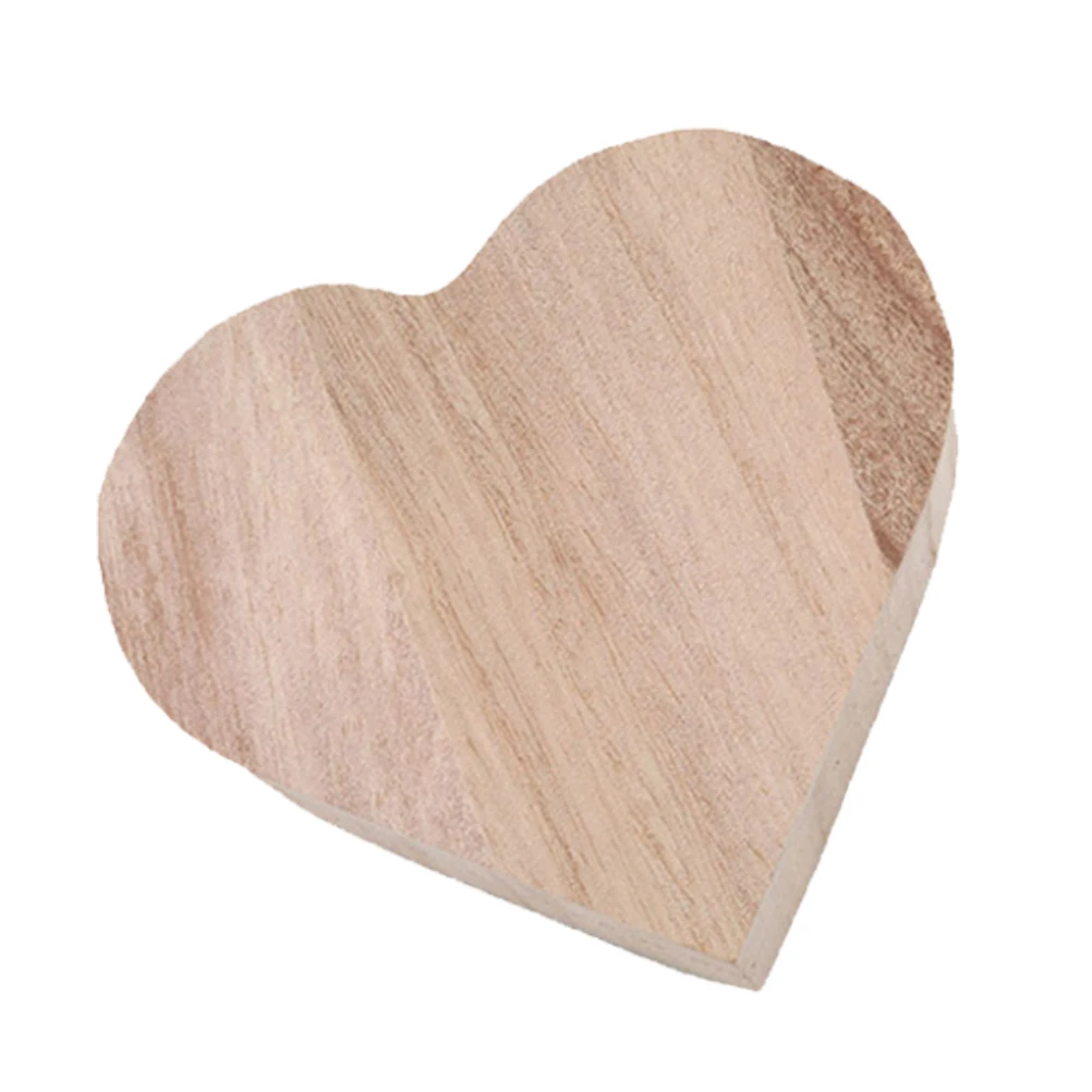 

3Pcs Wooden Heart Box Fashion Jewelry Storage Organizer Durable Case for Valentine's Day Gift Wooden Case Jewelry Box