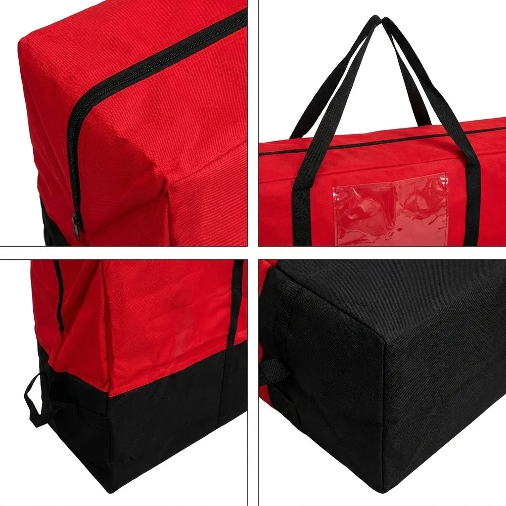 Artificial Christmas Tree Storage Bag with 600D Oxford Fabric Shell and Dual-Position Carry Handles for Mobility