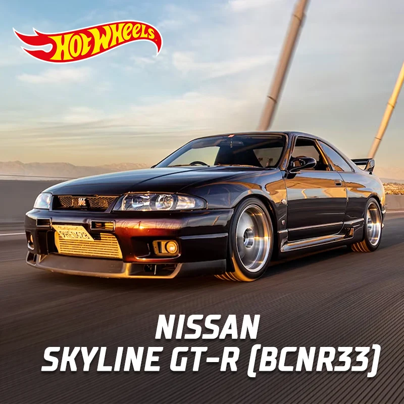 

Hot Wheels Toy Car 1:64 Hotwheels Super Car Nissan Skyline GT-Rand HKS Coating More Toys for Boys Birthday Gifts