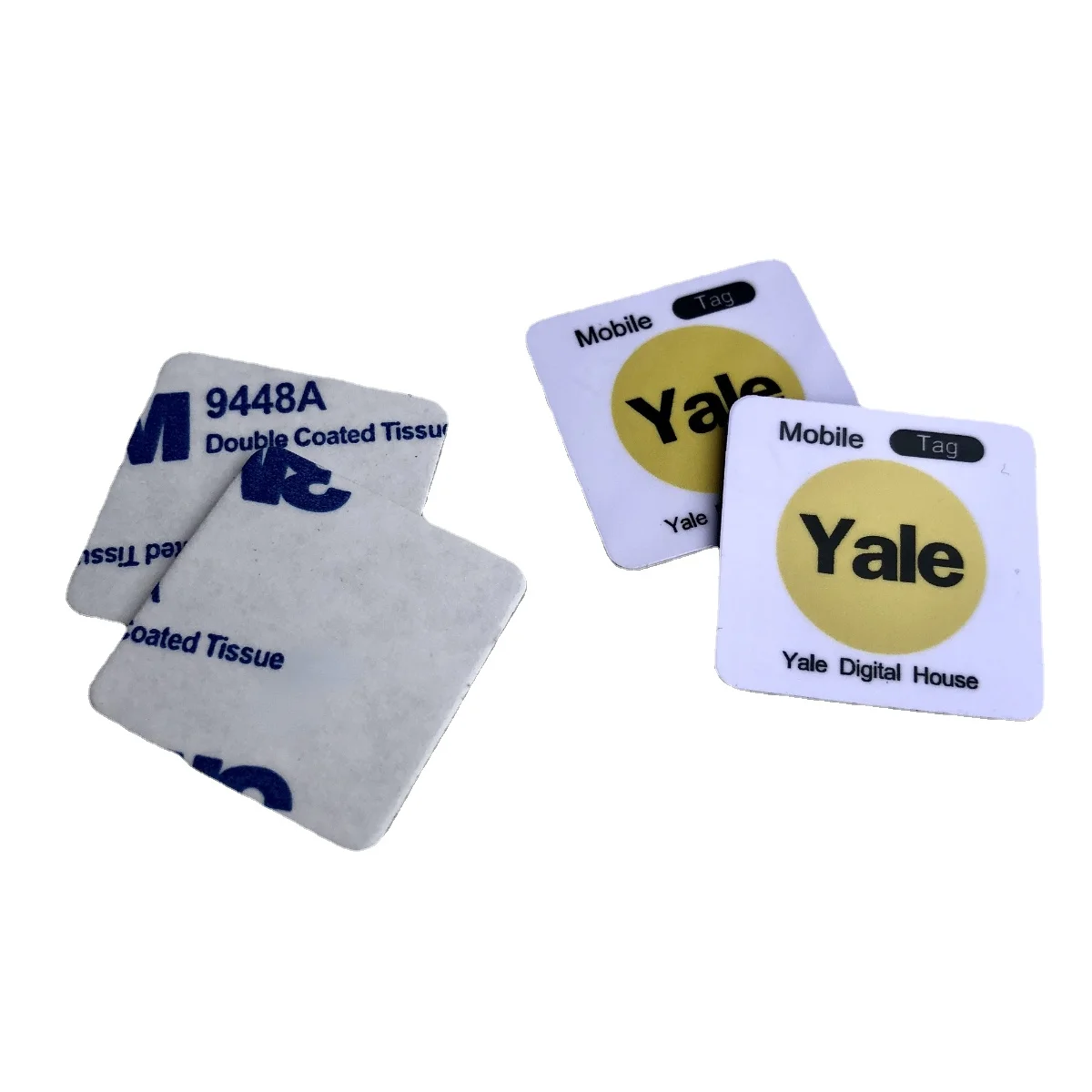 Access Control IC Cards Smart Door Lock SMONET 13.56MHz RFID Key Fob for YALE Lock Deadbolt Keyless Entry Contactless Key