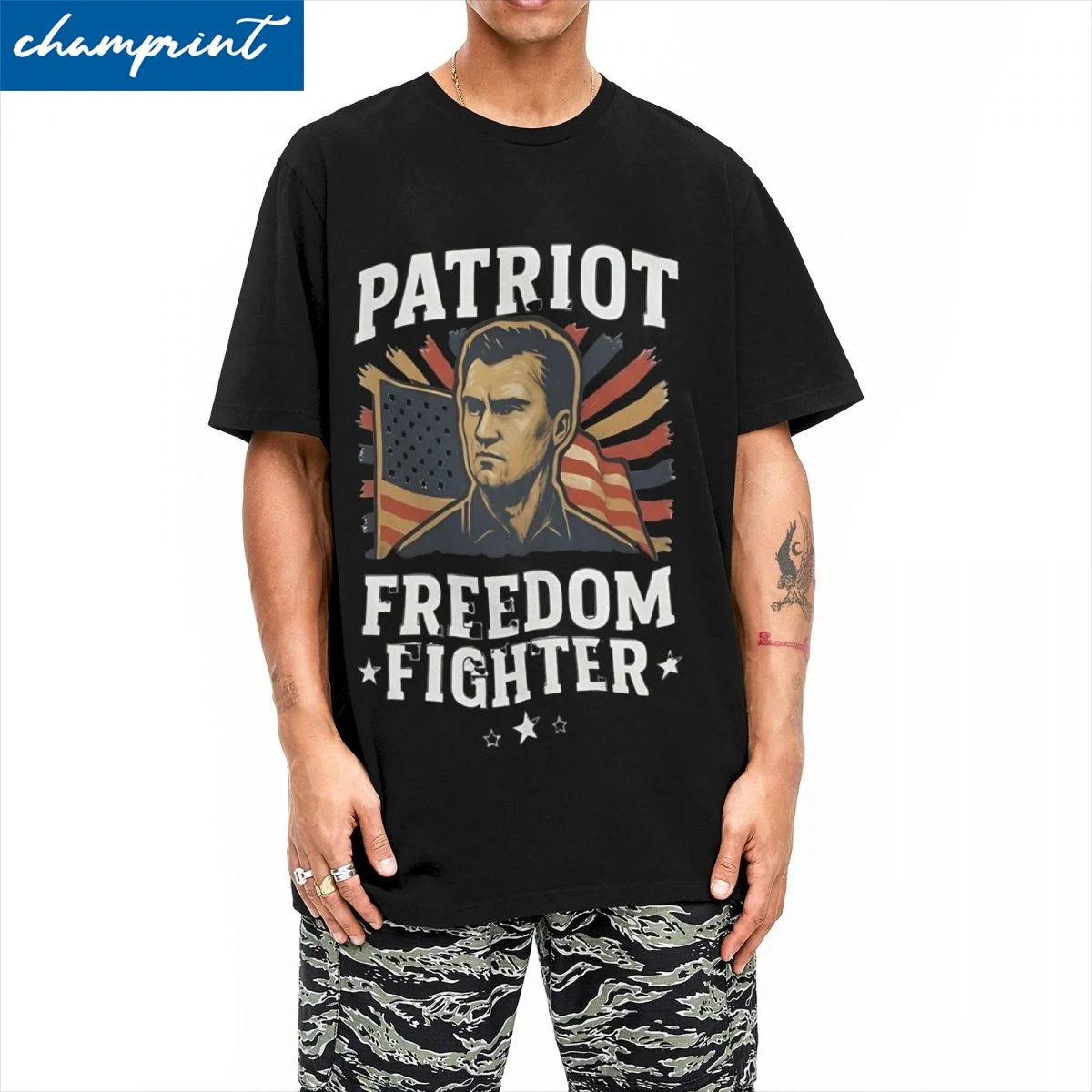 Charlie Kirk Camiseta Homens Mulheres Humorosas 100% Algodão Camisetas Crewneck Manga Curta Camisetas Roupas Plus Size