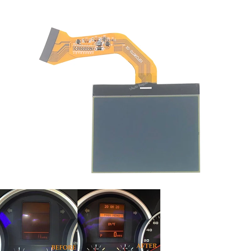 

For VW Touareg V6 Instrument Cluster LCD Screen Display Dashboard Monochrome Pixel Repair
